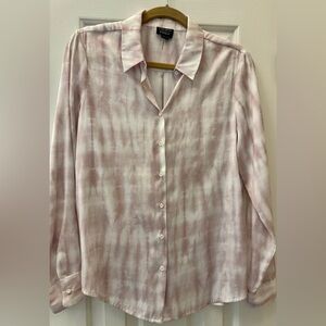 Evereve David Lerner Tie Dye Blouse